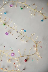 Kaleidoscope - 100 LED Indoor Light Chain With Built In Timer - Battery Powered - Picture 1 of 3