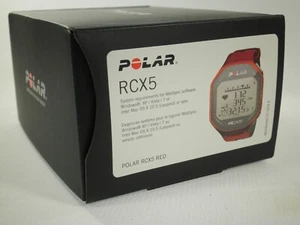POLAR RCX 5 RED WATCH SPORT EXERCISE RUN FITNESS CYCLING 90042054 NEW - Picture 1 of 8