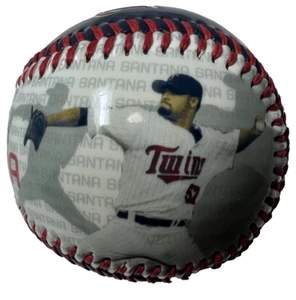 MLB Minnesota Twins Johan Santana Sammlerstück Fotoball Rawlings 2006 Baseball - Bild 1 von 5