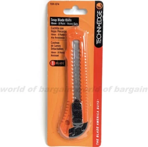 Allzweckmesser BOX CUTTER Slide einziehbares scharfes Rasiermesser 18 mm abbrechbare Klinge - Bild 1 von 1