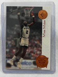 Tarjeta de baloncesto Moses Malone 1995 SP Championship Series Playoff Heroes #P4 Spurs - Imagen 1 de 2