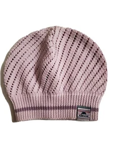 Ellesse Limited Niñas Niños Suéter Tejido Crochet Sombrero Lavanda Púrpura Rosa Talla Única - Imagen 1 de 8