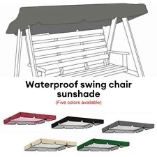 Waterproof Dustproof Swing Chair Canopy Reliable Sun Protection Space Saving