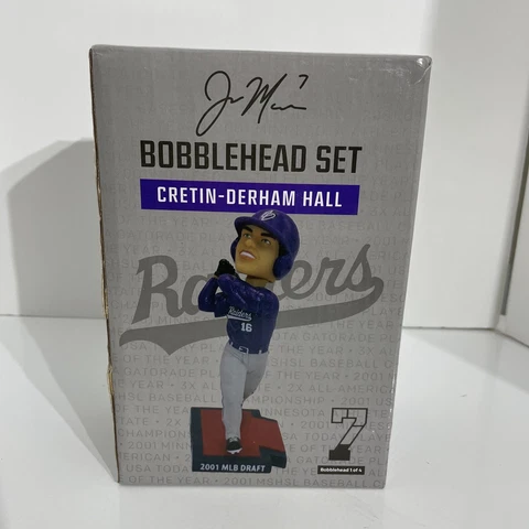 Joe Mauer Bobblehead Cretin-Derham Hall New In Box #1 Of 4 Cover