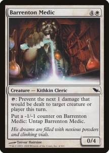 1x Barrenton Medic - NM PACK FRESH - Shadowmoor - SPARROW MAGIC mtg - Picture 1 of 1