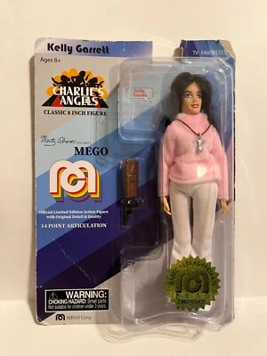 Figura de acción Kelly Garrett Charlie’s Angels Mego nueva en caja edición limitada #3582 de 10000 Foto 1 de 4