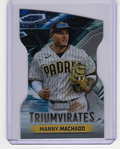 MANNY RAMIREZ 2023 STADIUM CLUB MLB TRIUMVIRATES DIE CUT INSERT T-9 PADRES NICE! - Picture 1 of 2