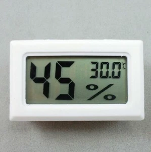 Thermometer Temperaturanzeige + Hygrometer Luftfeuchtigkeit Digital LCD -40 +70℃ - Bild 1 von 5