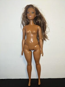 Barbie Doll Curvy African-American Nude - Picture 1 of 4
