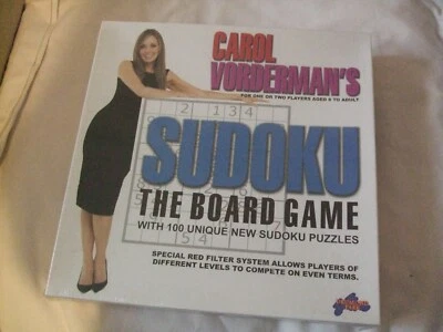 New & Sealed Carol Vorderman's Sudoku The  Board Game. - Image 1 of 2