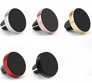 Supporto magnetico universale per cellulare presa d'aria magnete supporto alluminio auto - Foto 1 di 19