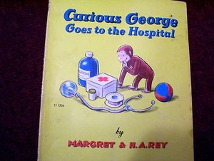 Curious George Goes to the Hospital by Margret Rey 1973 Free Shipping - Picture 1 of 1