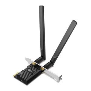 Adaptateur TP-Link AX1800 Wi-Fi 6 Bluetooth 5.2 PCIe Windows 10 11 x64 sans fil PCI - Photo 1/2
