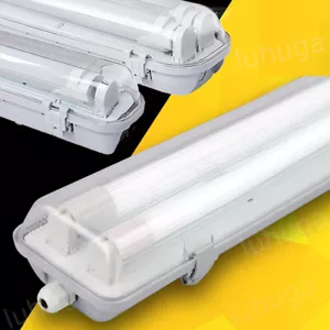 LED Leuchtstoffröhre Feuchtraumleuchte Neonröhre Röhrenlampe Leuchte-Deckenlampe - Bild 1 von 128