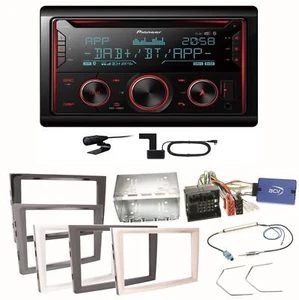 Pioneer FH-S820DAB DAB+ USB Einbauset für Opel Astra H Corsa D Zafira B Antara - Bild 1 von 1