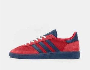 adidas Originals Handball Spezial in Red and Dark Blue All Sizes Limited Stock - Picture 1 of 7
