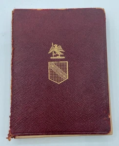 King Lear, The Temple Shakespeare, very small Vintage 1895 Leather Bound Book - Picture 1 of 10