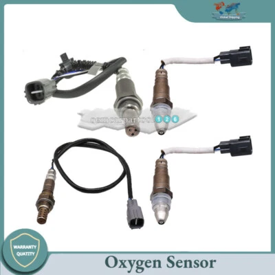 Sensor de oxígeno O2 aguas arriba + aguas abajo 4 piezas para Toyota Sequoia 2012-2013 5,7 L Foto 1 de 4