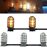 Industrial Wall Ceiling die cast aluminium bulkhead Marine Glass Nautical Light