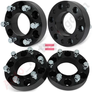 4pcs 1.5" Wheel Spacers 6x5.5" For 2013-2023 Ford Ranger 2021-23 Bronco 12x1.5 - Picture 1 of 10