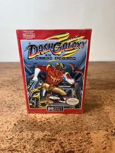 Dash Galaxy in the Alien Asylum Nuevo Sellado Costura H NES Videojuego Datos Este - Imagen 1 de 4