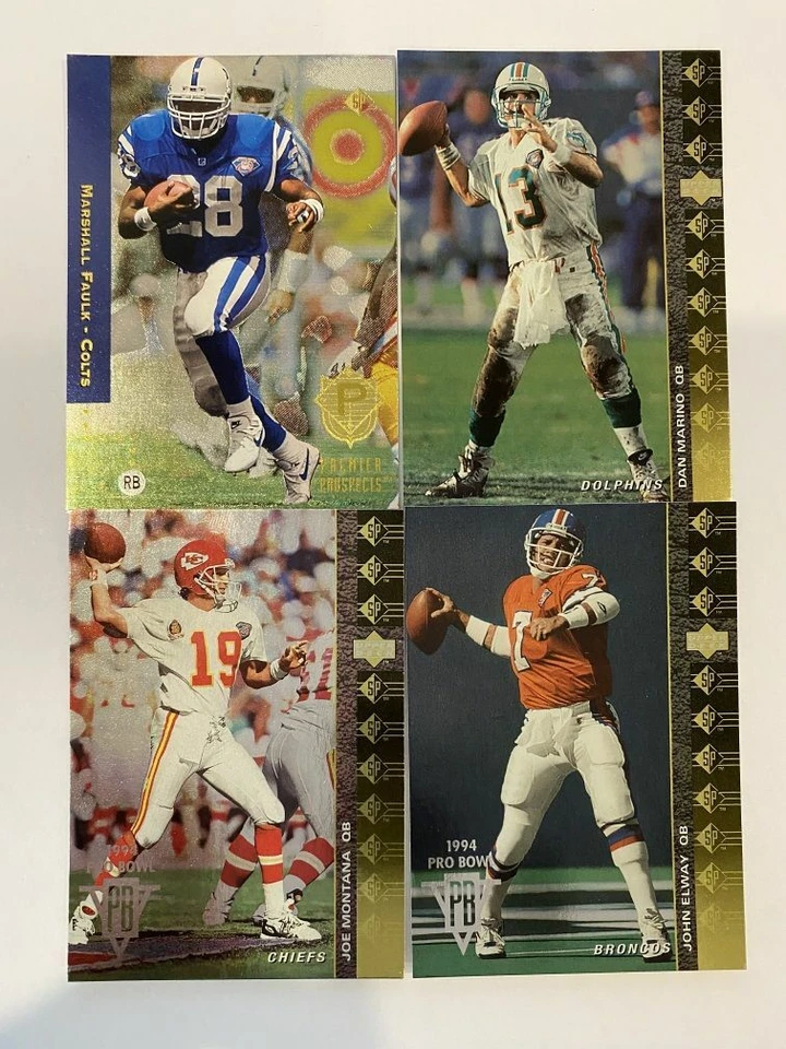 1994 Upper Deck SP Football - HOF, Stars, RC - Pick Foil Cards - Image 1 of 1