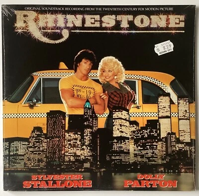 RHINESTONE~Dolly Parton/Sylvester Stallone *SEALED* Orig 1984 Soundtrack LP NEW - Image 1 of 4