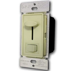 Enerlites 17002 2,5-Amp vollvariable Lüfterdrehzahlregelung 300 Watt Schalter Dimmer - Bild 1 von 6