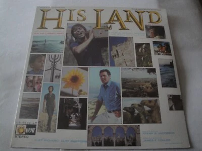 Cliff Richard & Cliff Barrows His Land Light Records LS-5532 Stereo 1970 Sealed, - Image 1 of 2