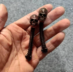 2PCS 1/12 Scene Accessories Skeleton Skull Model for 6" Action Figure Doll Model - Picture 1 of 1