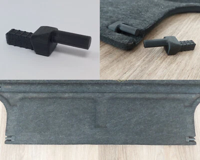 1 suporte pequeno 1990-1993 Acura Integra tampa traseira de carga tampa prateleira acabamento 91 92 - Imagem 1 de 4