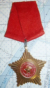 VIET CONG MEDAL - MILITARY EXPLOIT ORDER - VC - Combat Ops - Vietnam War - G.543 - Picture 1 of 4