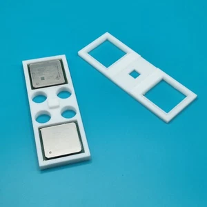Stackable 2 CPU Tray Holder for Intel Socket 478 Celeron & Pentium 4 with Lid - Picture 1 of 4