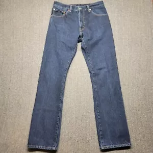 Levis Jeans Mens 32x36 Blue 517 Boot Cut Denim Pant Work Chore Western Dark Wash - Picture 1 of 16