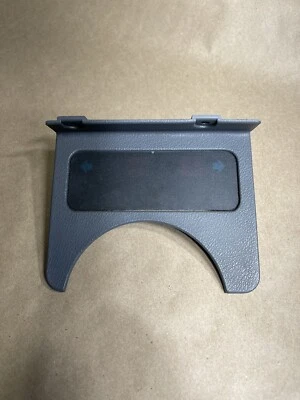 Jeep Wrangler YJ 1987-1991 Gray Dash Indicator Instrument Bezel 55008489  - Image 1 of 2