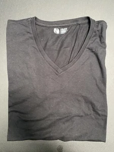 Footlocker/FootAction/Champs Athletic Fit Black V-Neck T-Shirt Size 3XL - Picture 1 of 1