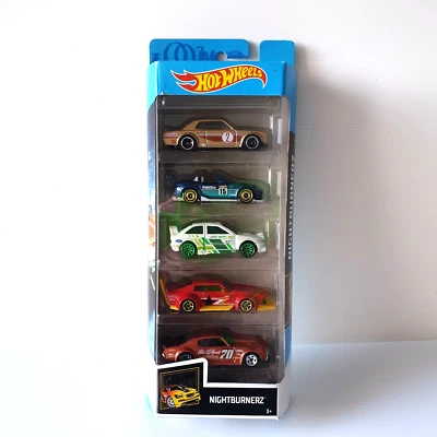 Hot Wheels Nightburnerz 5 Pack Brand New Diecast Toy Cars Mazda Miata Mx5 - Image 1 of 4