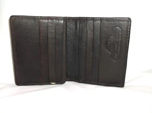 Marshal Brown Genuine Leather Card Wallet - Picture 1 of 10