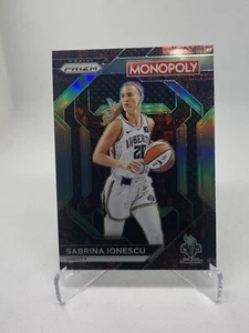 SABRINA IONESCU Red Icons 2024 Panini Prizm WNBA Monopoly WNBA18 Liberty - Picture 1 of 2