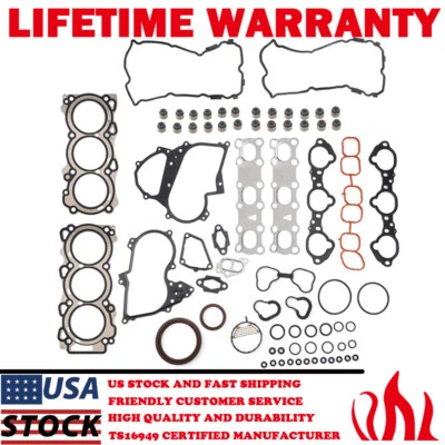 Head Gasket Set for 2007-2020 Nissan Altima Maxima Murano Quest 3.5L DOHC VQ35DE - Image 1 of 4