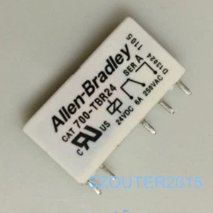 10 PIEZAS Relé de Alimentación CAT 700-TBR24 6A 250 VAC 24VDC 5 pines NUEVO - Imagen 1 de 1