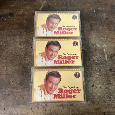 The Legendary Roger Miller - 3 Cassette Set - Volume 1, , 2, & 3 Foto 1 de 4
