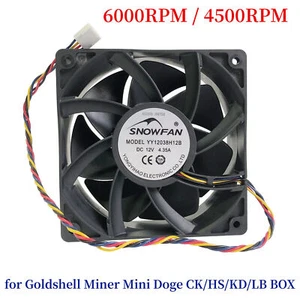 6000RPM/4500RPM Mining Lüfter für Goldshell Miner CK5 HS5 KD5 - Bild 1 von 6