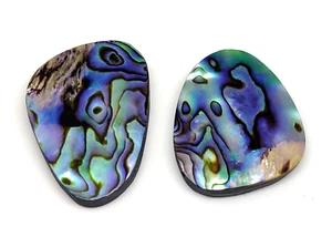 Enchanting Paua Abalone Shell Fancy Cab Designer For Jewelry Making Gemstone Lot - Picture 1 of 8