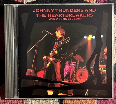 JOHNNY THUNDERS AND THE HEARTBREAKERS Live at the Lyceum CD new york dolls - Bild 1 von 3
