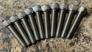 5/16-18 x 1 1/2 Zoll lange Edelstahlschrauben mit Innensechskant (10 Stück) - Bild 1 von 2