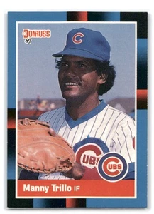 Béisbol Manny Trillo 1988 Donruss #516 Chicago Cubs - Imagen 1 de 2