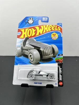 Hot Wheels 2026 Mainline Drop Tops Pass 'N Go Monopoly 90 Years Silver #5 - Image 1 of 4