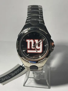 Reloj para hombre New York Giants NFL acero inoxidable por Game Time ¡Nuevo!! - Imagen 1 de 8