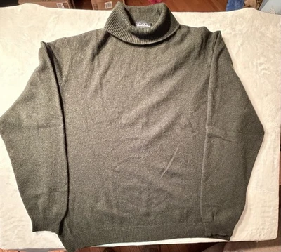 Brooks Brothers чисто 3-слойный итальянский кашемир водолазка свитер мужской XXL/2XL - Изображение 1 из 3